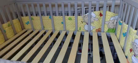 Photo of free Cot bed with mattress (Elland HX5) #3