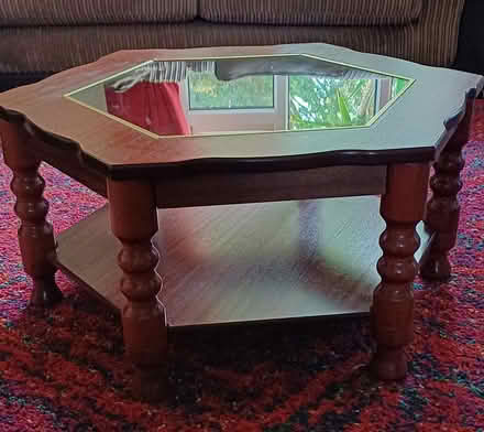 Photo of free Coffee table with glass centre (Havant PO9) #1