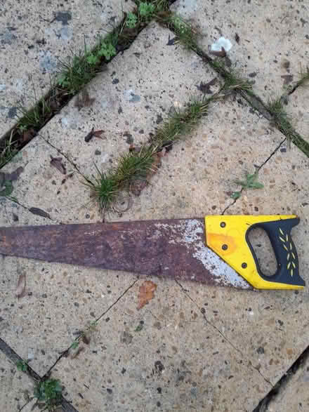 Photo of free Rusty saw (Smiths Estate OX28) #1
