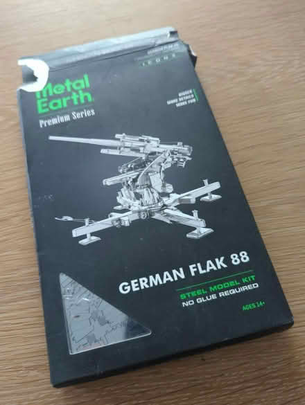 Photo of free Metal Earth German Flak 88 kit (CB3) #1