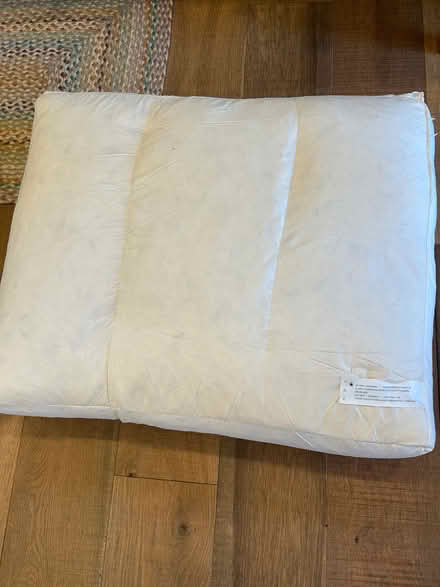 Photo of free 2 base cushions for sofa (Long Sutton, Nr Langport) #3