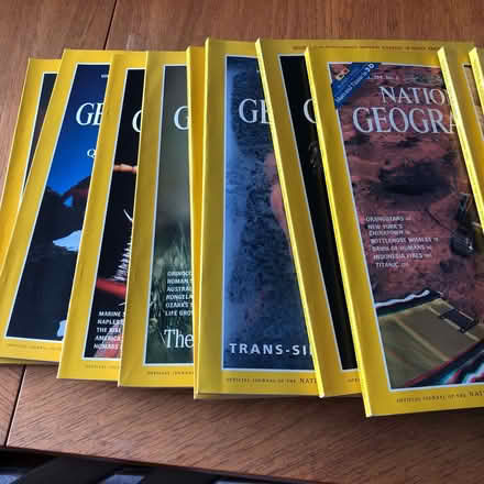 Photo of free Whole 12 copies of National Geographic Magazine for 1998 (North Ascot SL5) #3