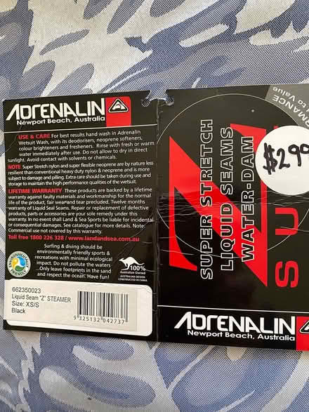 Photo of free full wetsuit for small woman (Downer) #2