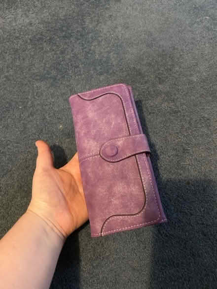 Photo of free Large Purple Wallet (Winson Green B18) #2