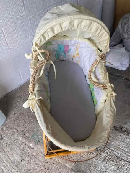 Photo of free Baby both and moza's basket (Islington N7) #2