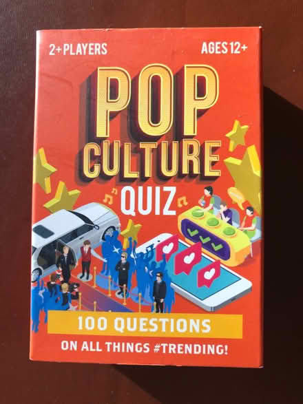Photo of free Pop Culture Quiz Cards (Great Meols CH47) #1