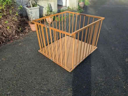 Photo of free Wooden playpen (North Road) #1