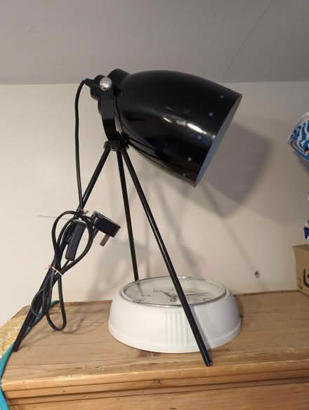 Photo of free Black table lamp (Weston Rhyn, Oswestry) #1
