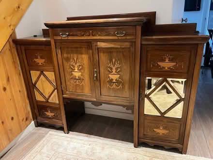 Photo of free Antique fronted sideboard (Bramhall SK7) #2
