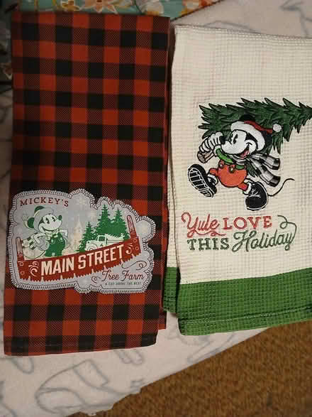 Photo of free Mickey dish towels (Woburn south) #1