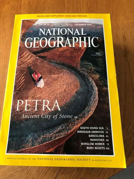Photo of free Whole 12 copies of National Geographic Magazine for 1998 (North Ascot SL5) #1