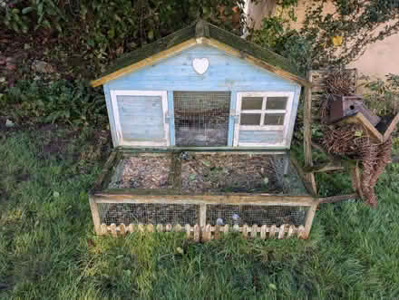 Photo of free Guinea pig hutch with run (Plymtree, Norman's Green End) #1