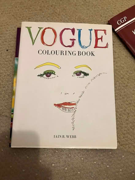 Photo of free Vogue colouring book (Kempston) #1
