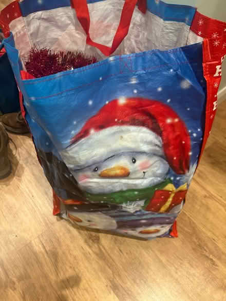 Photo of free Big bag of Christmas decs (CH61) #3