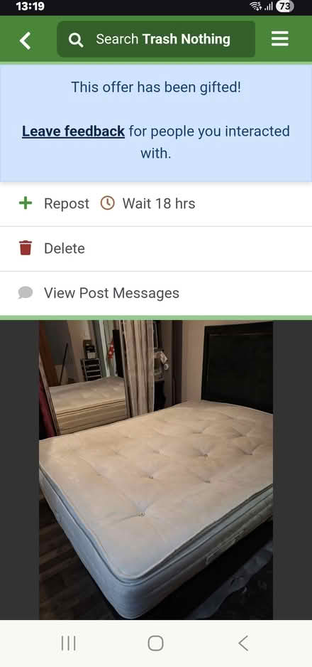 Photo of free King size bed and mattress (Chelmsley wood B37) #4