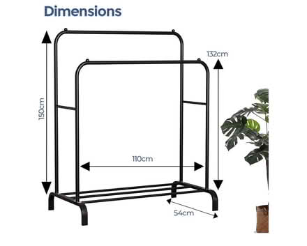 Photo of free double clothes rail (Nottingham NG7) #1