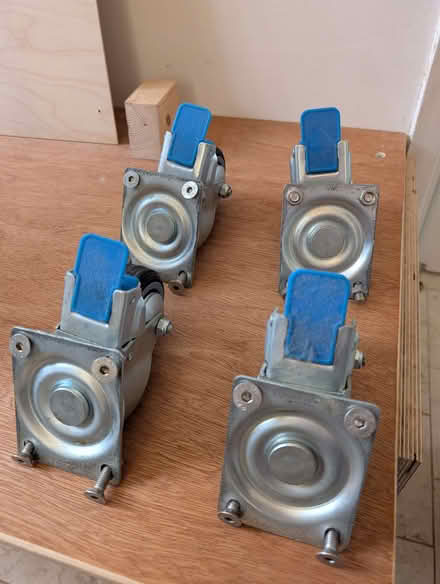 Photo of free Set of 4 heavy duty castors (Didcot OX11) #1