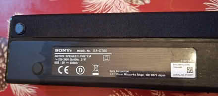 Photo of free Sony Soundbar with Subwoofer (Wolverton, MK12) #4