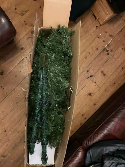Photo of free 7ft artificial Christmas Tree (New Malden KT3 4) #3
