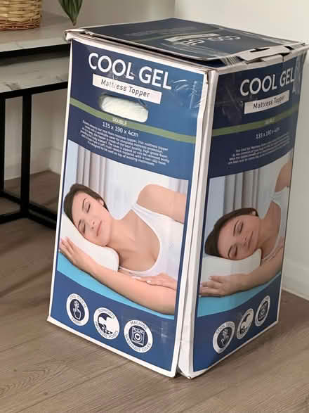 Photo of free Double bed mattress topper (Martin's Heron RG12) #4