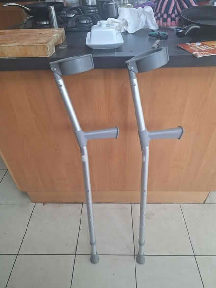 Photo of free Pair of crutches (Sallynoggin) #1