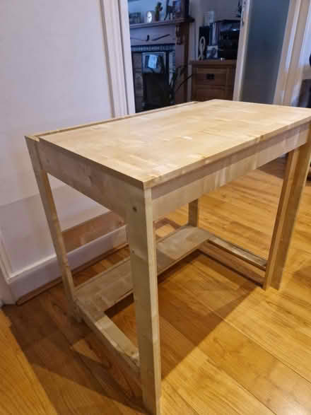 Photo of free Small wood veneer IKEA desk (Twickenham) #1