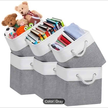 Photo of free 6 x Fabric Toy/Storage cubes. New. (Busk OL9) #3