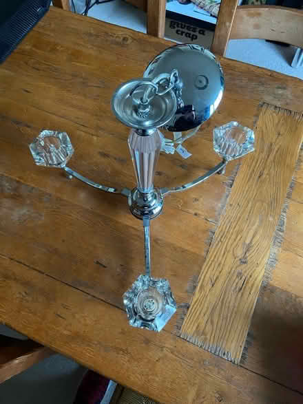 Photo of free Pendant crystal light fixture (Amersham Common HP7) #1