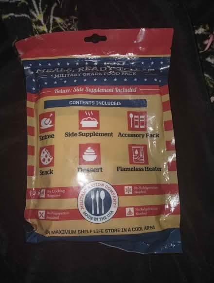 Photo of free Military food pack (162nd and Glisan) #1