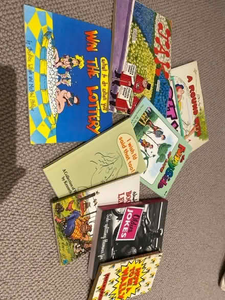 Photo of free Collection adult joke / cartoon books (St Albans AL3) #1