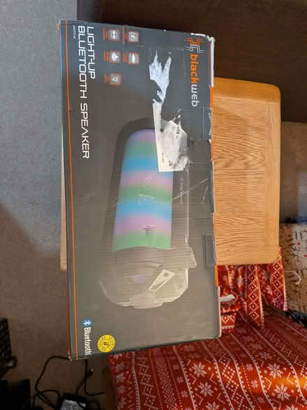 Photo of free Blackweb Light-up Bluetooth Speaker (Irthlingborough NN9) #1