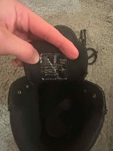 Photo of free Men’s 7.5 black boots (North Hollywood) #2