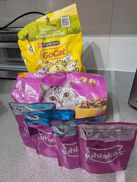 Photo of free Opened cat food (Morley LS27) #1