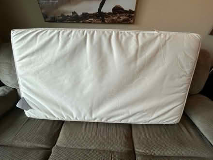 Photo of free baby crib mattress (Near The Lot City Center) #2