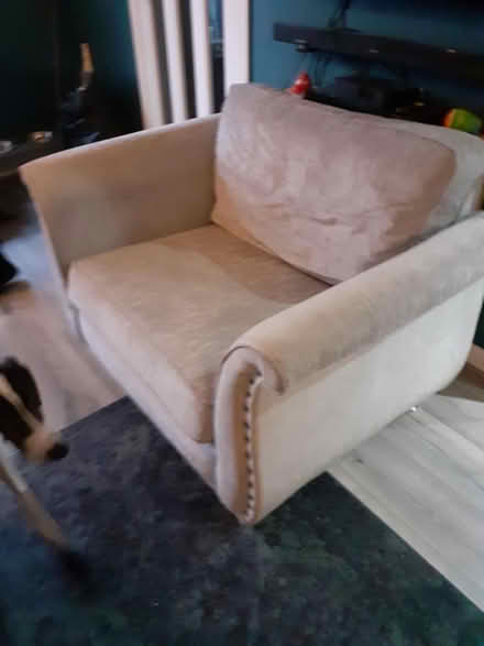Photo of free Grey velour, velvety Snuggle seat (G45, Castlemilk) #4