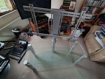 Photo of free Glass TV stand (Carlton Hill BN2) #3