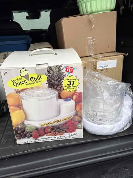 Photo of free Ice Cream Maker (Ottawa and surrounding area) #1