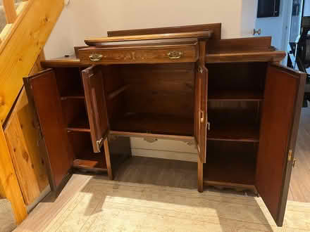 Photo of free Antique fronted sideboard (Bramhall SK7) #1
