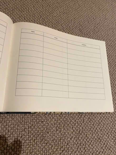 Photo of free Brand new visitor book (St Albans AL3) #2