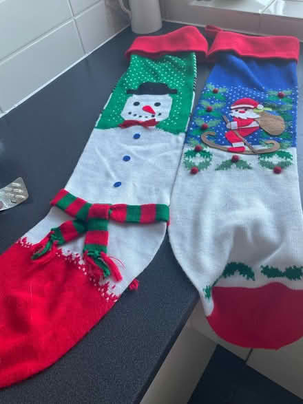 Photo of free 2 Xmas stockings Good condition (Welling DA16) #2