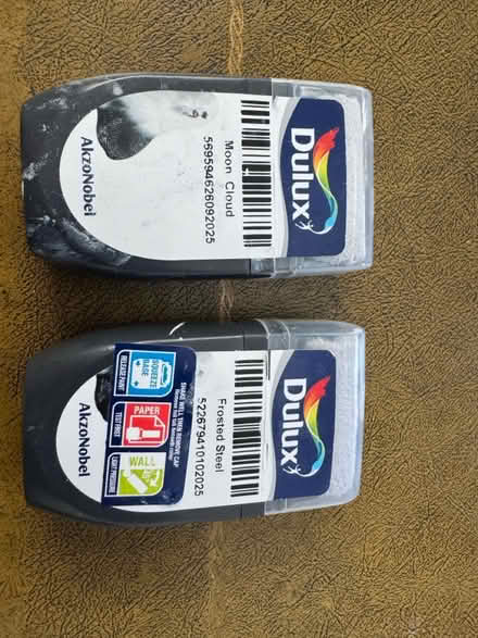 Photo of free Two cold grey paint samples (SE11) #1