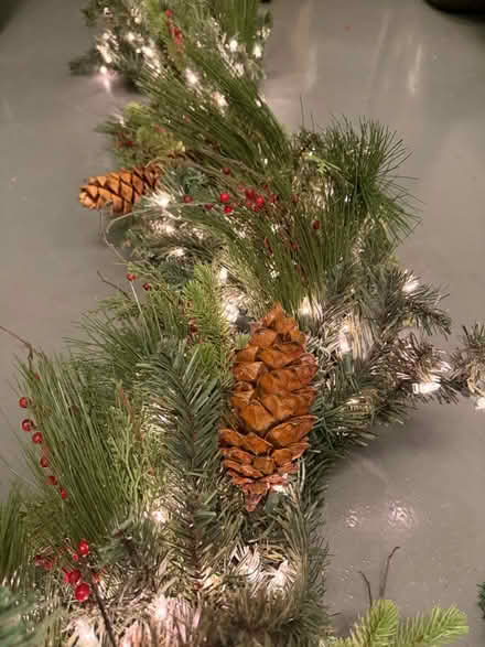 Photo of free Pre-lit Garland (Mill Valley) #2