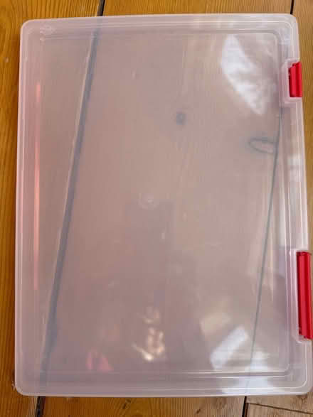 Photo of free Plastic document box (University Area RG1) #1