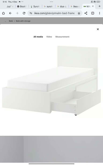 Photo of free IKEA single bed with mattress (Chadwell Heath RM6) #1