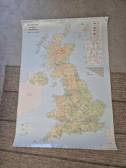 Photo of free Map of the UK (Tytherington SK10) #1