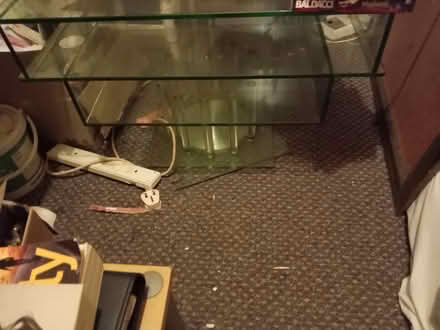 Photo of free Glass Decorative TV table (M32 Stretford) #2