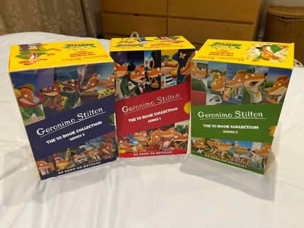 Photo of free 3 Geronimo Stilton book sets (Pirbright) #2