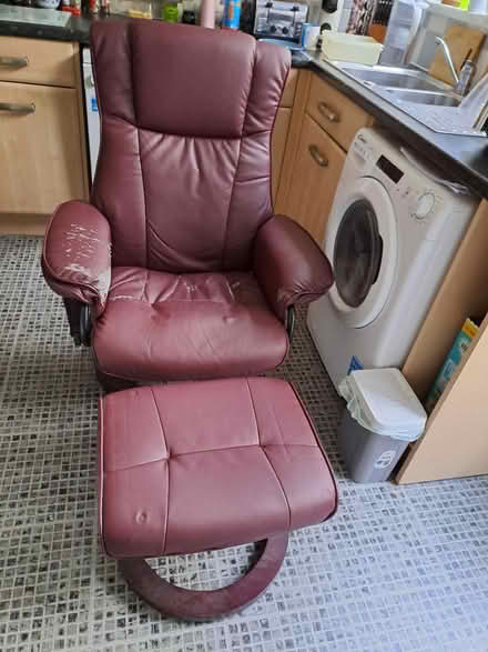 Photo of free Swivel Reclining chair (Emsworth) #1