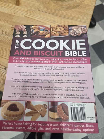 Photo of free The cookie and biscuits bible cookbook (Caterham CR3) #2