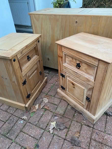 Photo of free 2 bedside cabinets (Epsom common KT18) #1